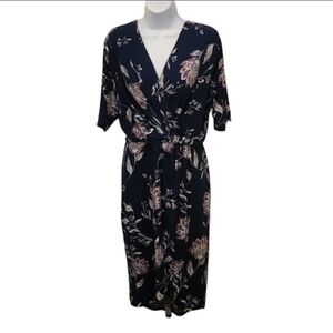 Ivanka Trump Blue Floral Dress